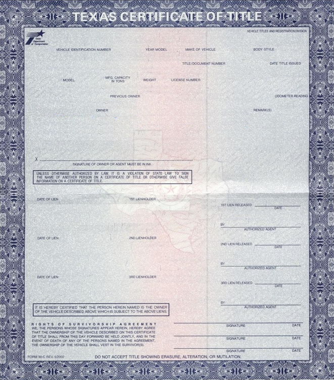 Crosby Auto Title